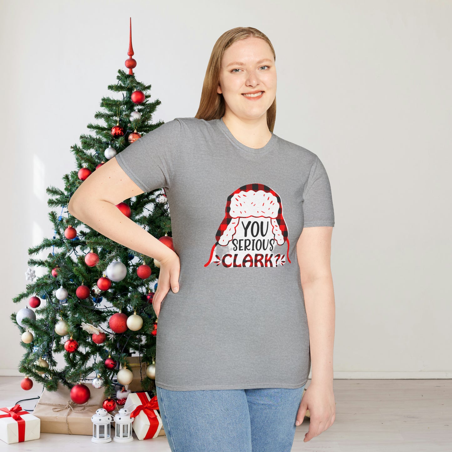 You Serious Clark Unisex Softstyle T-Shirt