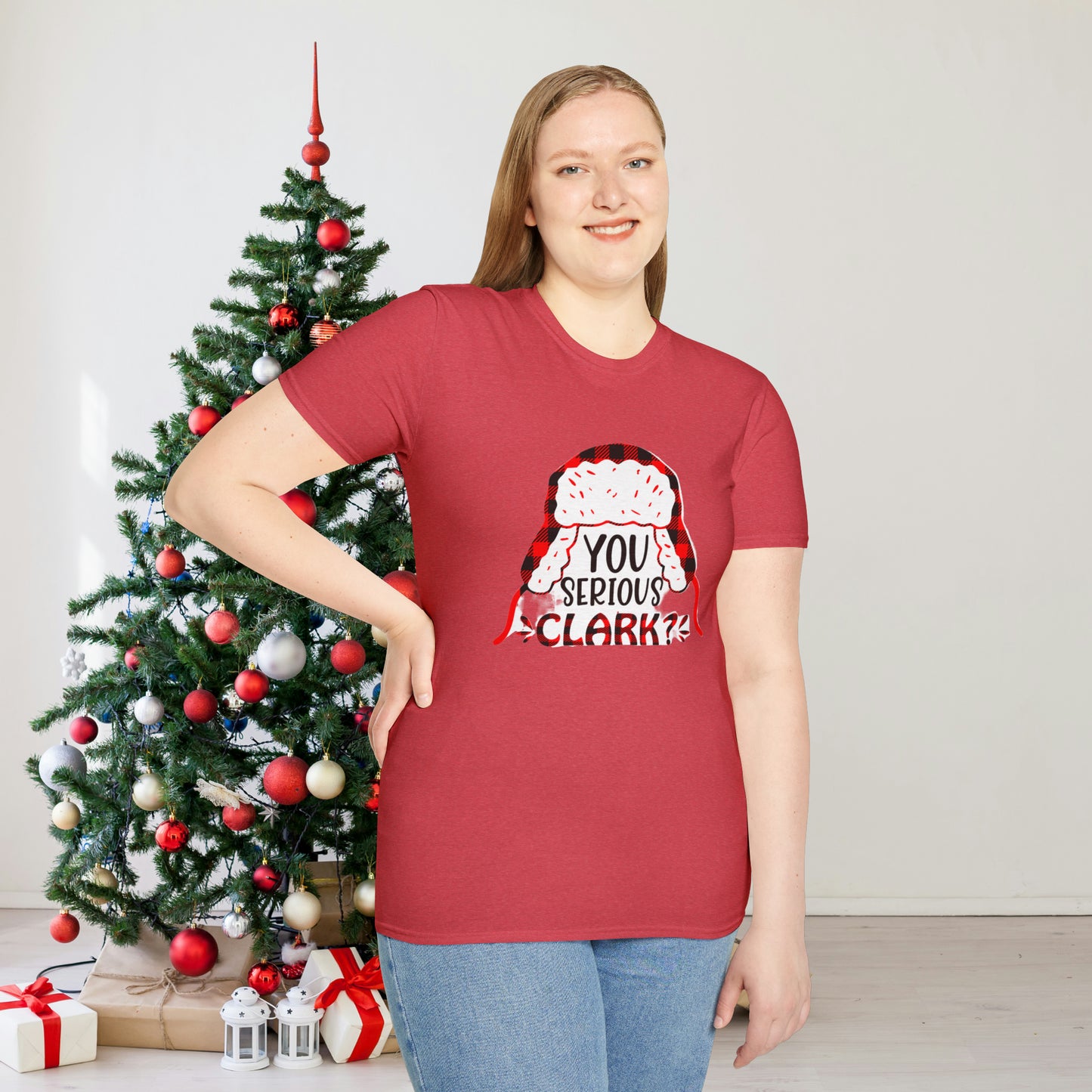 You Serious Clark Unisex Softstyle T-Shirt