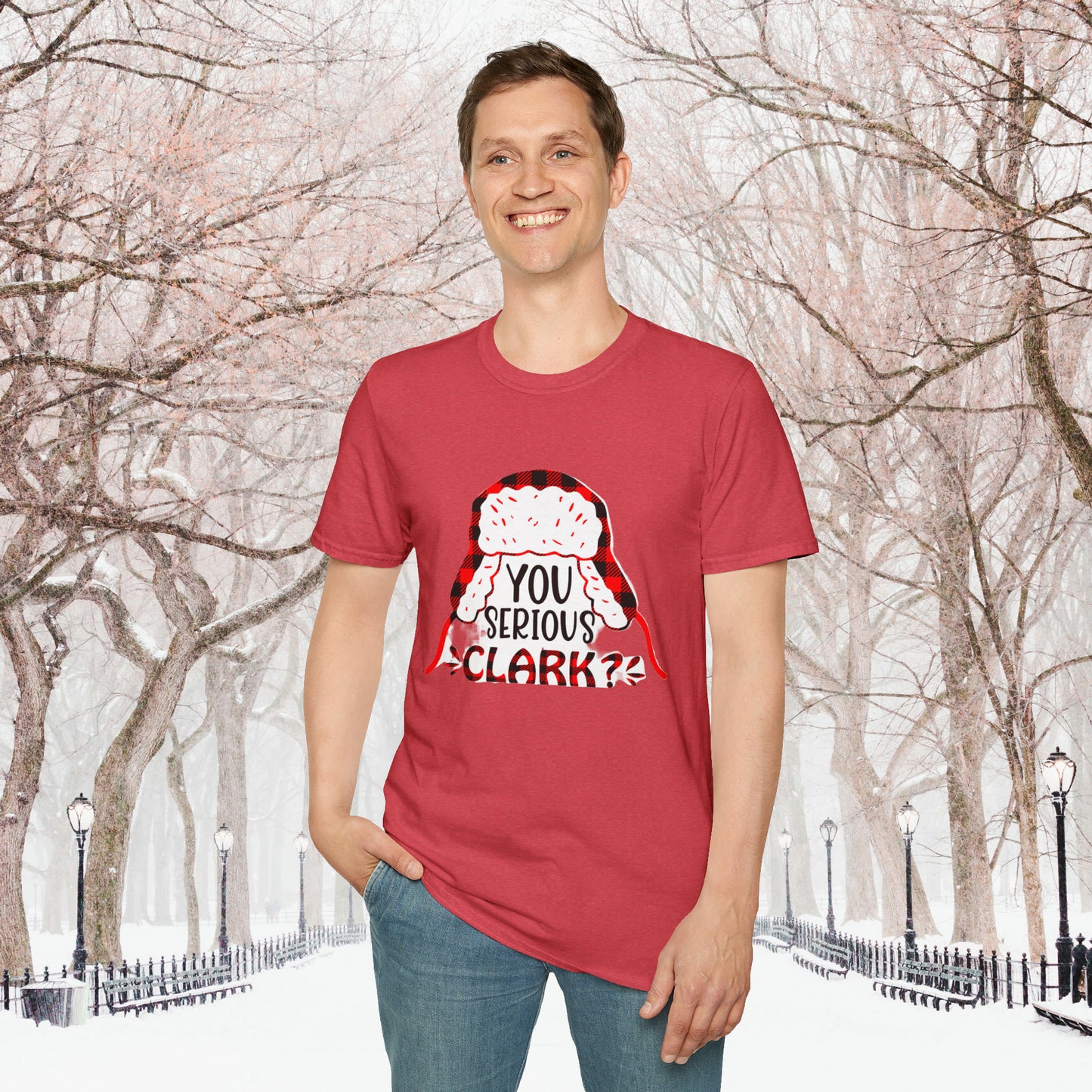 You Serious Clark Unisex Softstyle T-Shirt