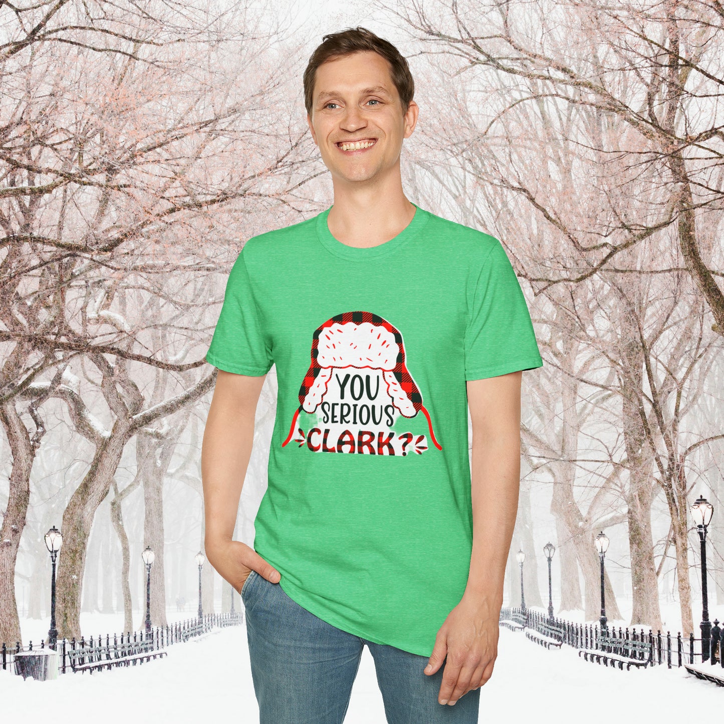 You Serious Clark Unisex Softstyle T-Shirt