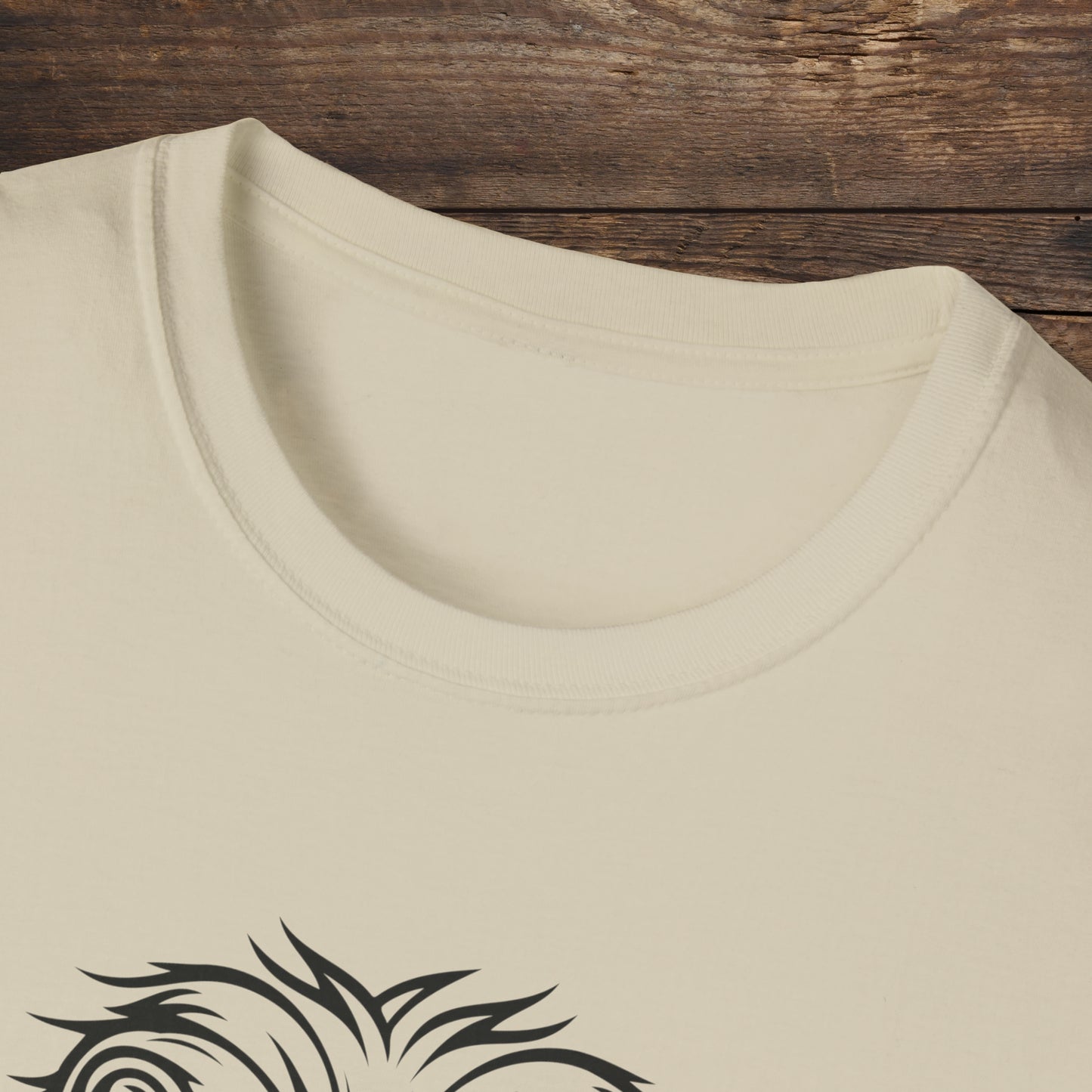 Find Out Lion Head Unisex Softstyle T-Shirt