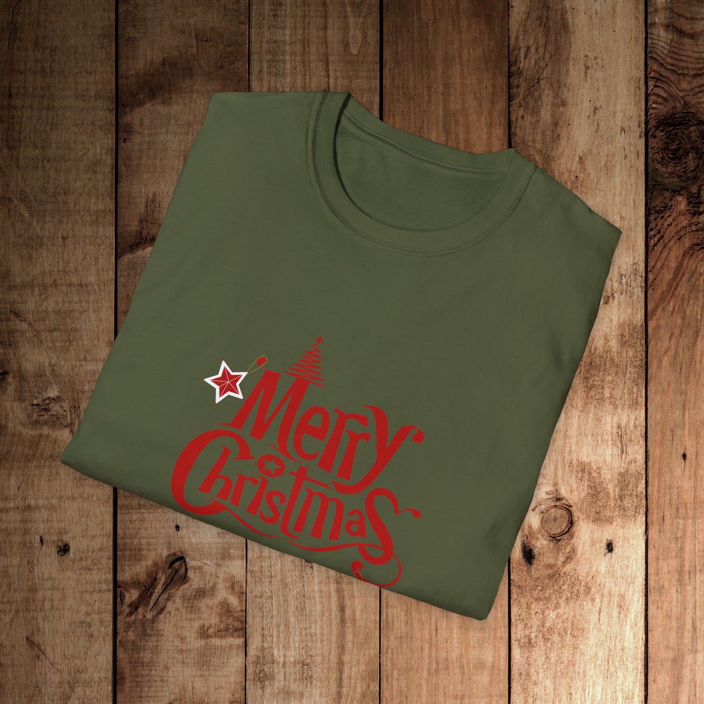 Merry Christmas Unisex Softstyle T-Shirt