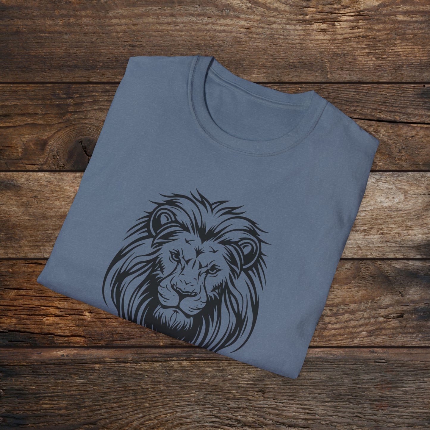Find Out Lion Head Unisex Softstyle T-Shirt