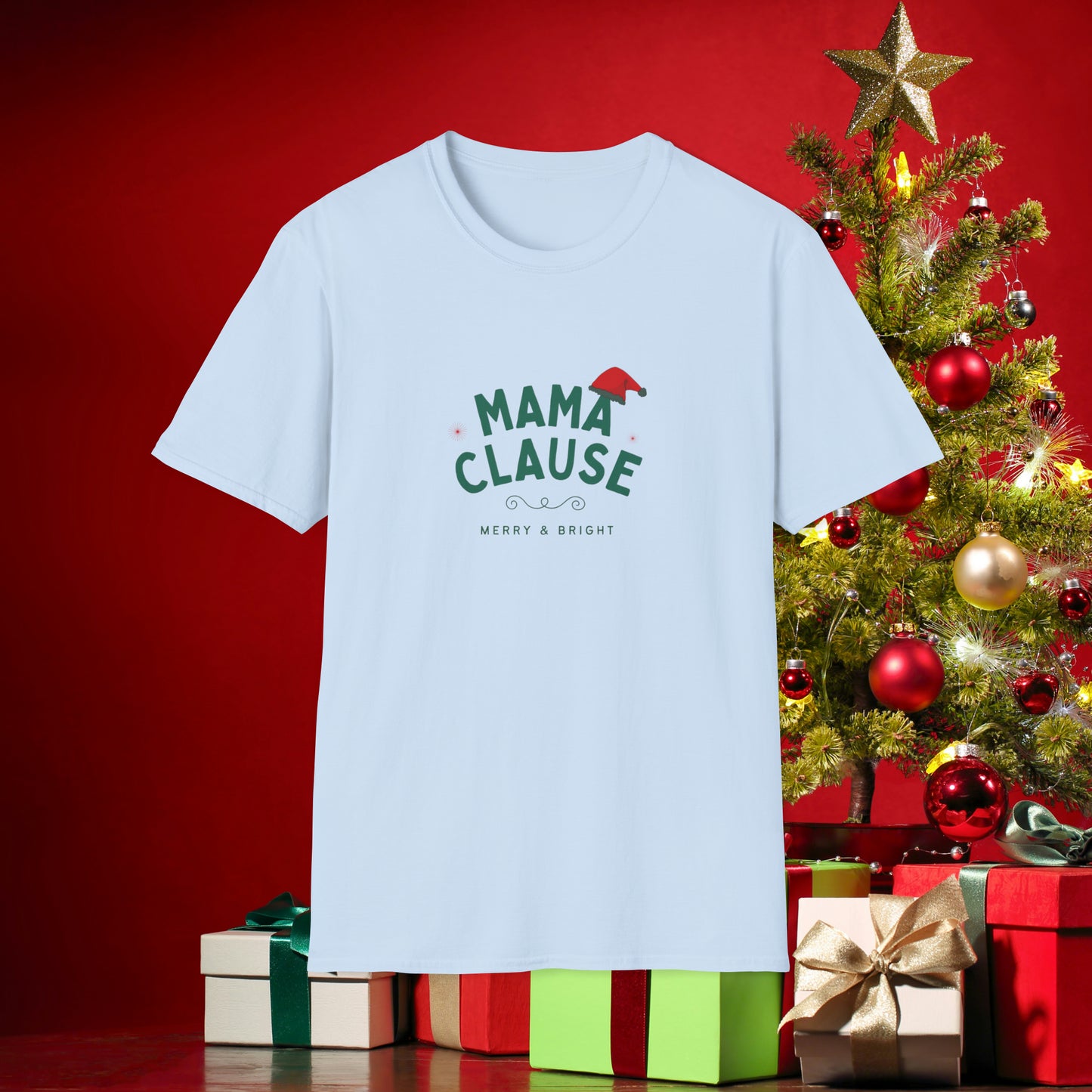 Mama Clause Unisex Softstyle T-Shirt