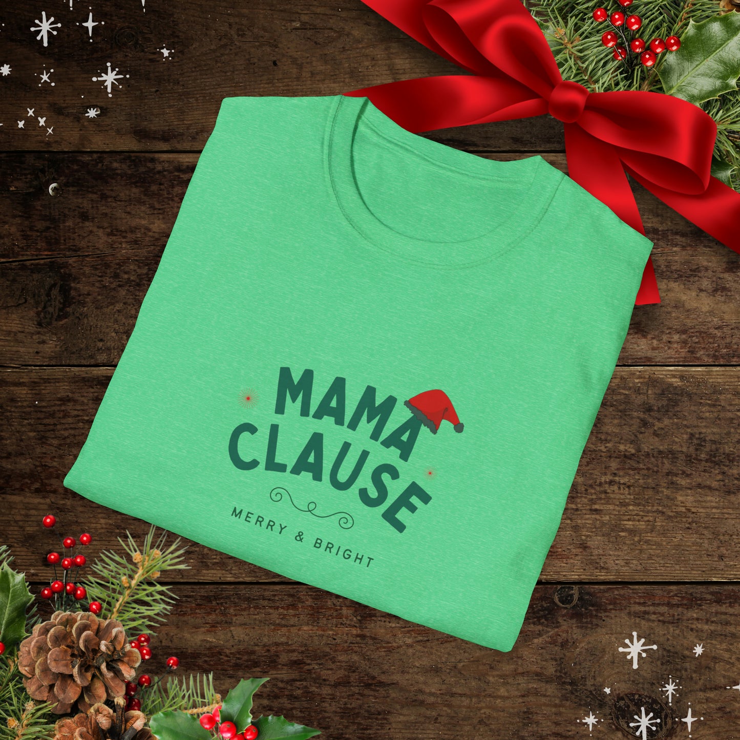 Mama Clause Unisex Softstyle T-Shirt