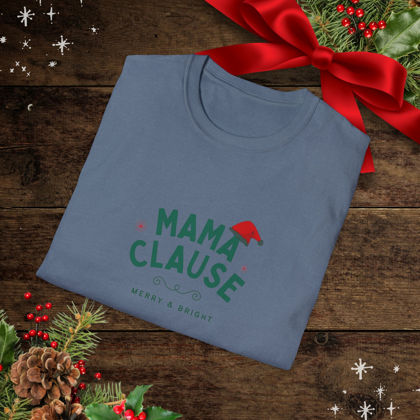 Mama Clause Unisex Softstyle T-Shirt