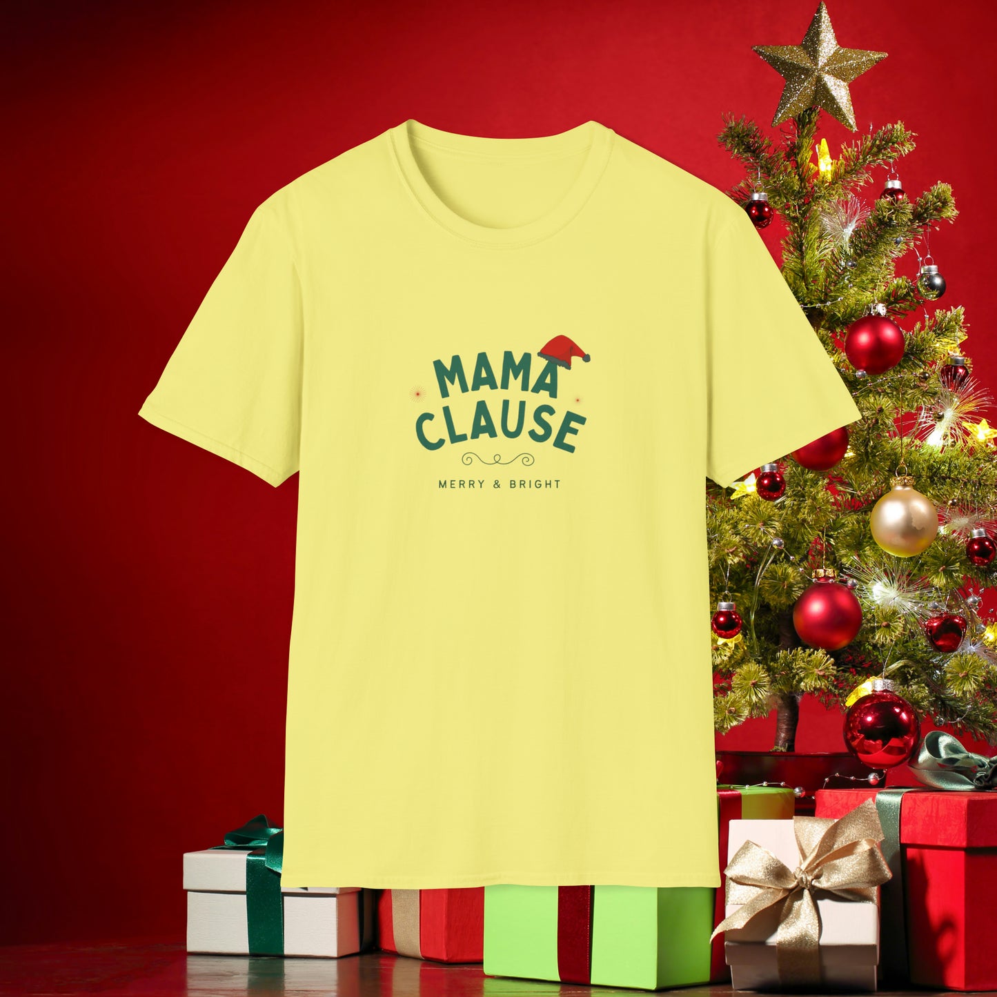 Mama Clause Unisex Softstyle T-Shirt