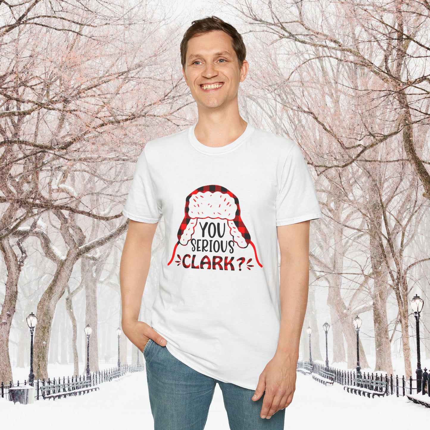 You Serious Clark Unisex Softstyle T-Shirt
