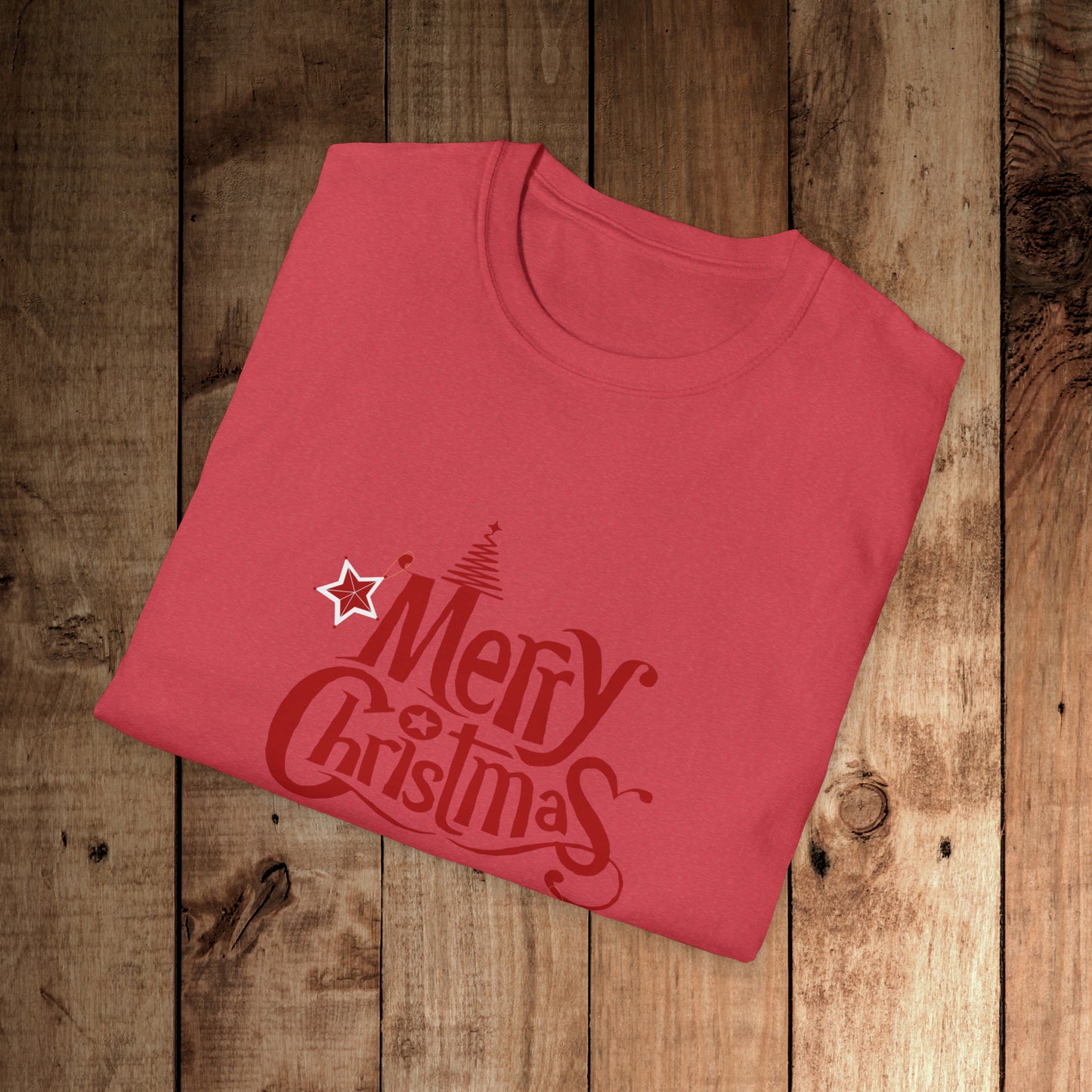 Merry Christmas Unisex Softstyle T-Shirt