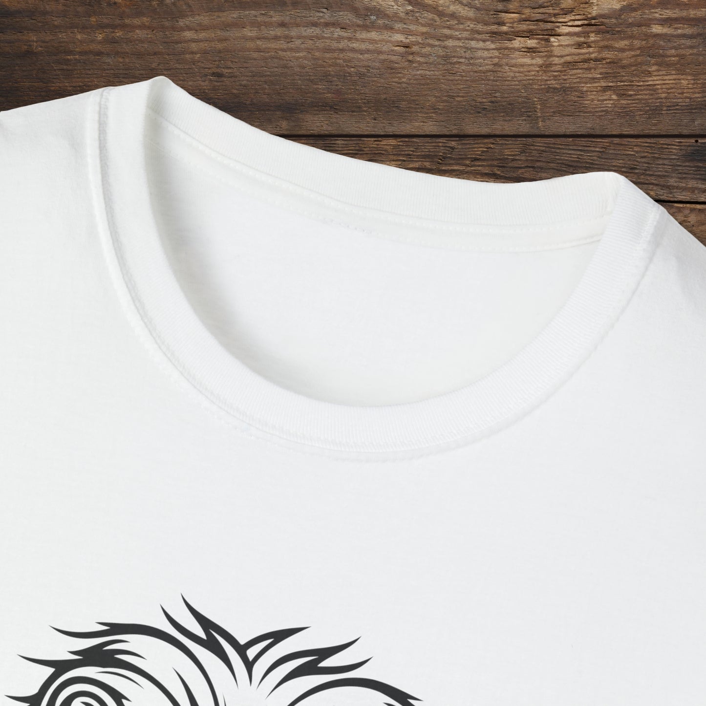Find Out Lion Head Unisex Softstyle T-Shirt
