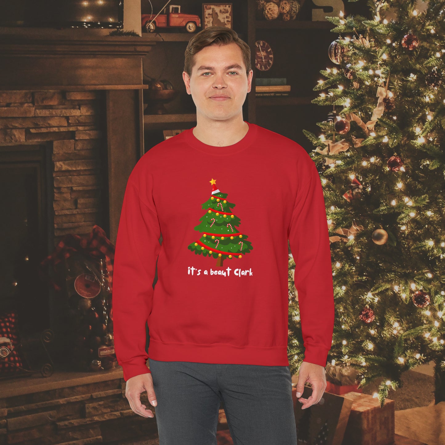 It's a beaut Clark Unisex Heavy Blend™ Crewneck Sweatshirt