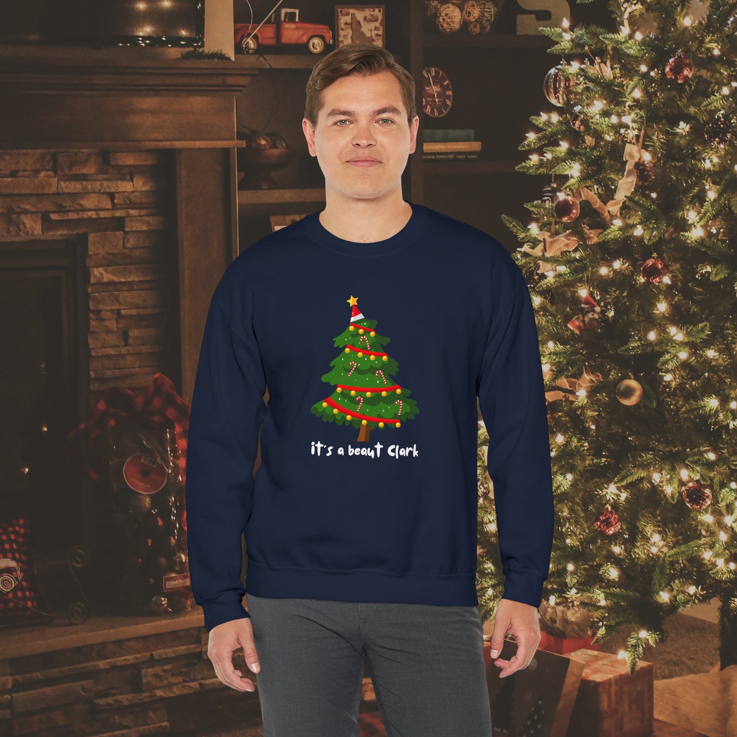 It's a beaut Clark Unisex Heavy Blend™ Crewneck Sweatshirt
