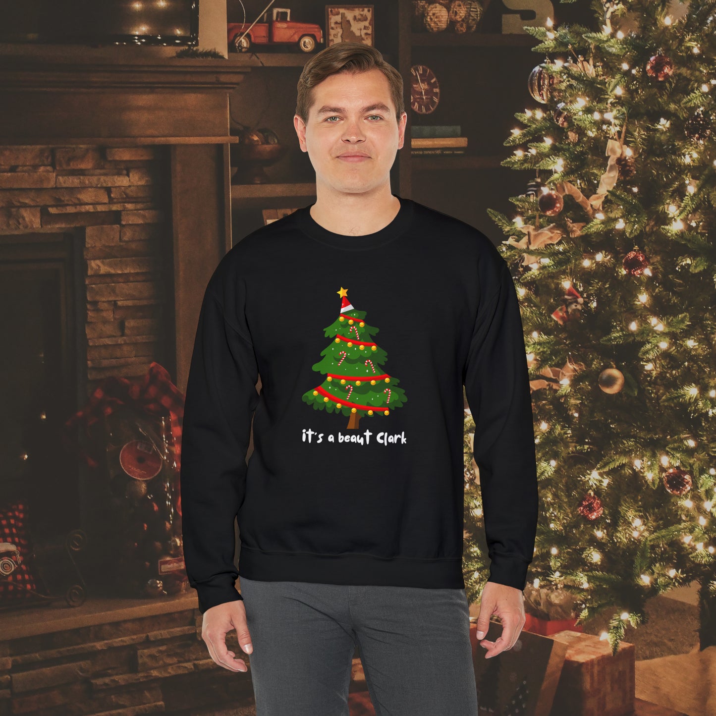 It's a beaut Clark Unisex Heavy Blend™ Crewneck Sweatshirt
