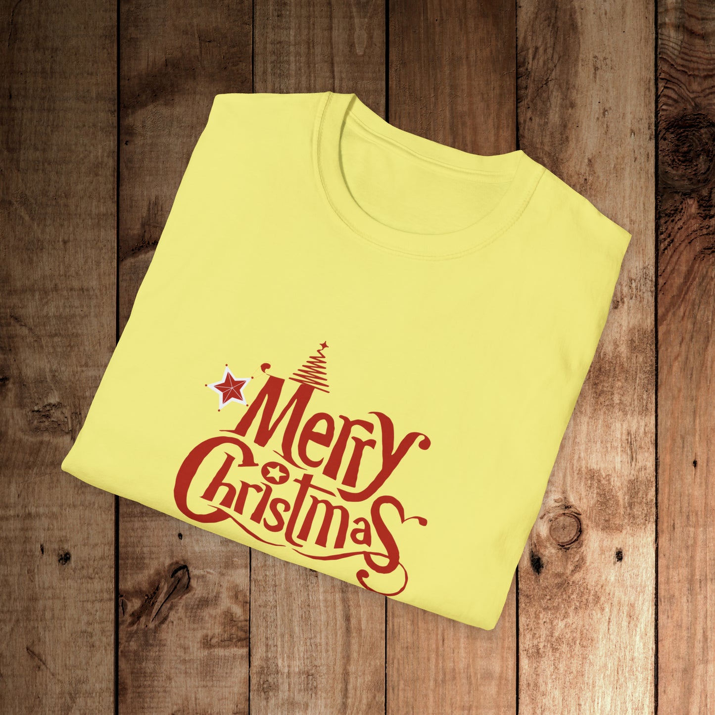 Merry Christmas Unisex Softstyle T-Shirt