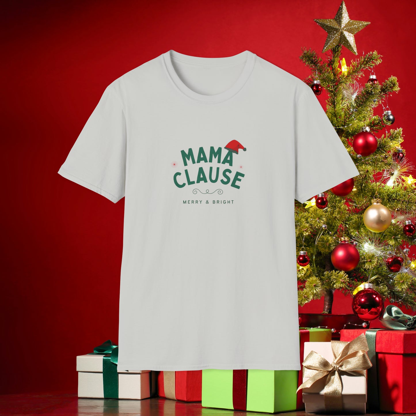 Mama Clause Unisex Softstyle T-Shirt