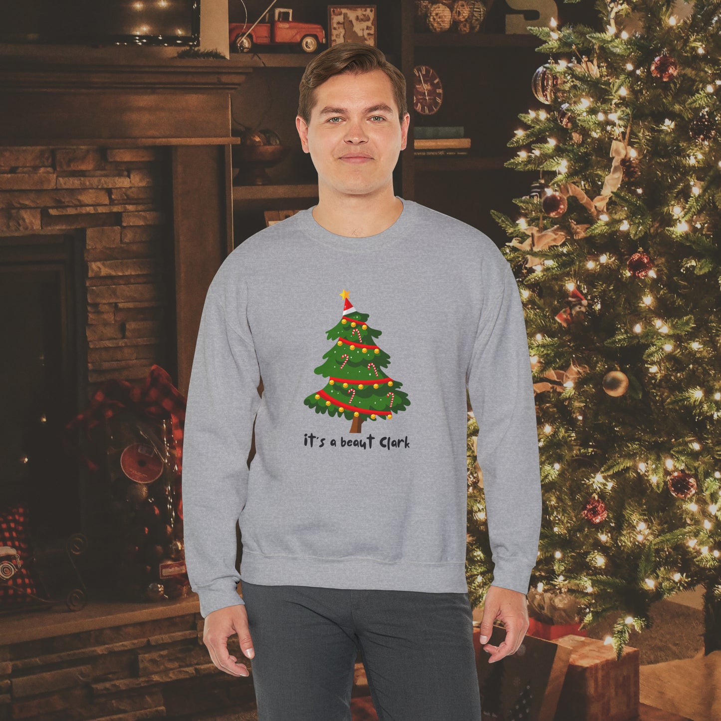 It's a beaut Clark Unisex Heavy Blend™ Crewneck Sweatshirt