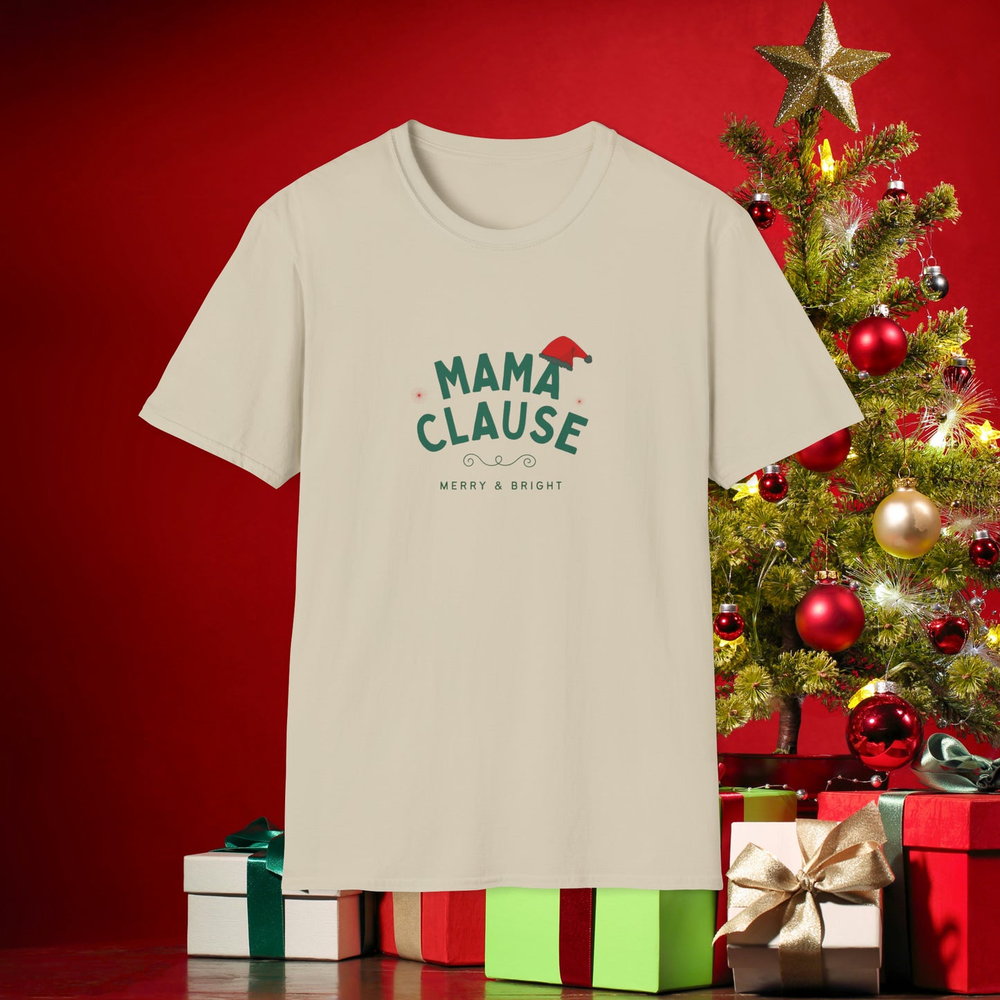 Mama Clause Unisex Softstyle T-Shirt