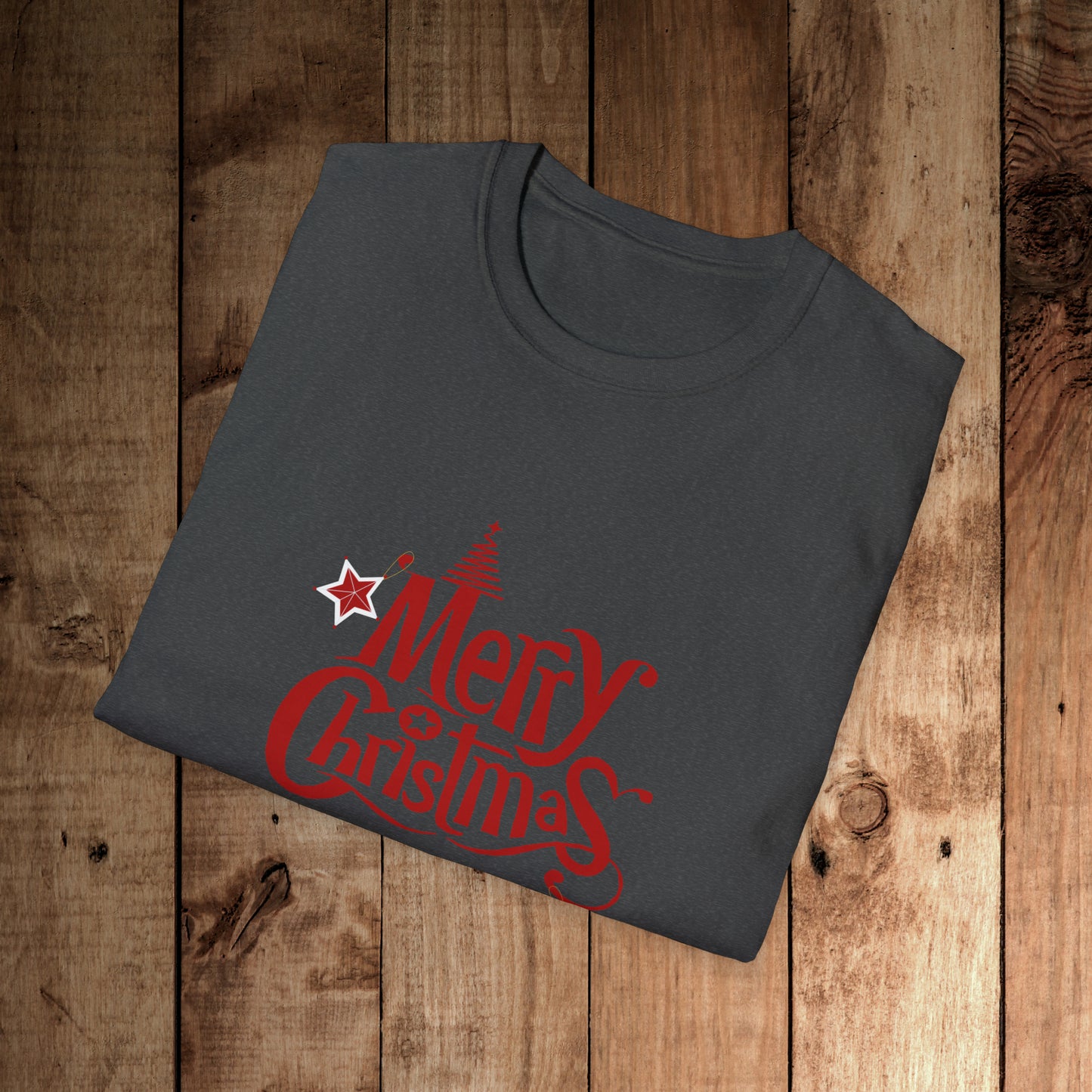 Merry Christmas Unisex Softstyle T-Shirt