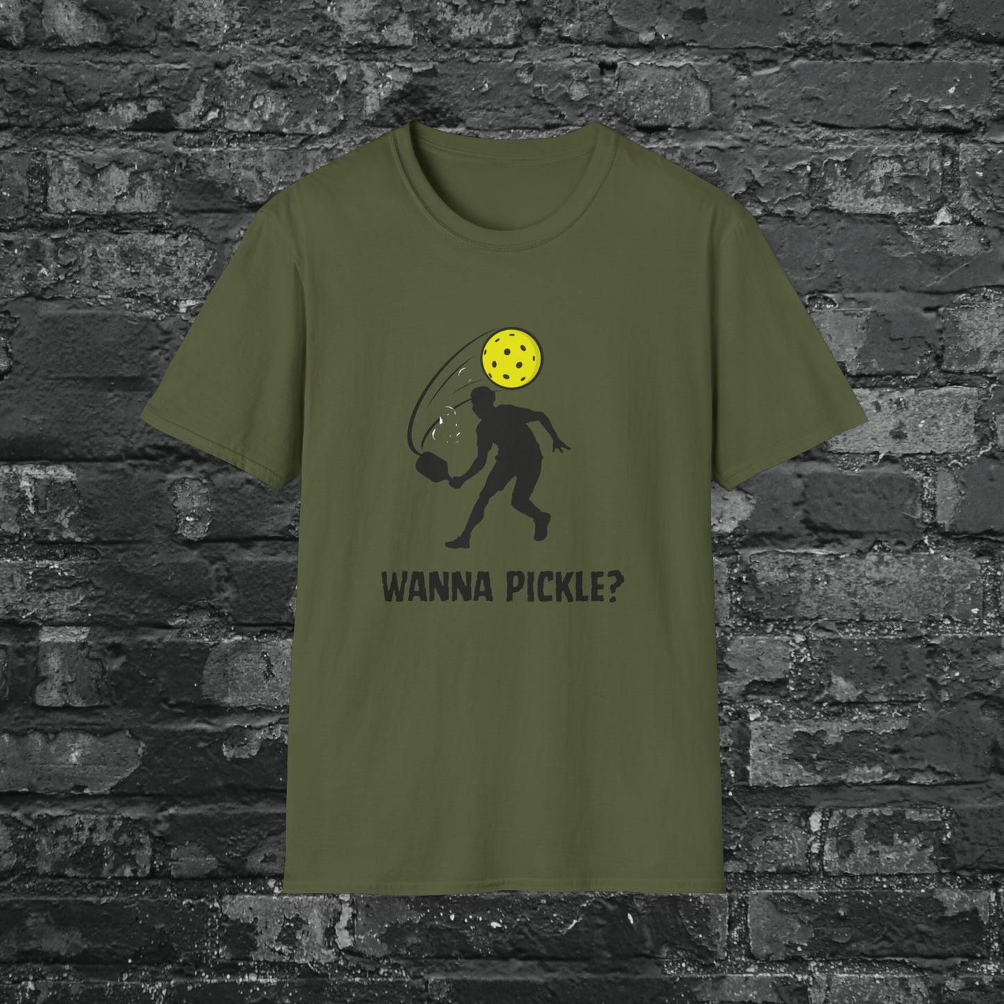 Wanna Pickle? Unisex Softstyle T-Shirt