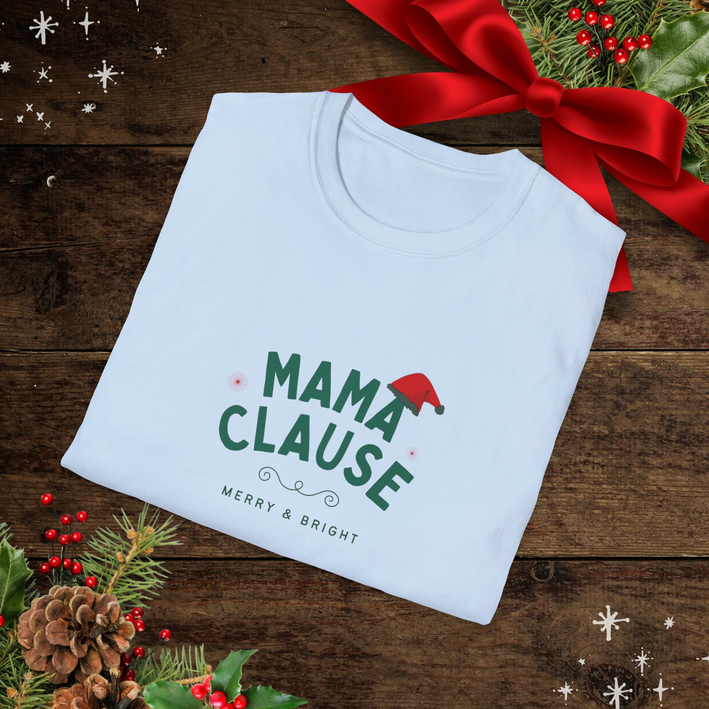Mama Clause Unisex Softstyle T-Shirt