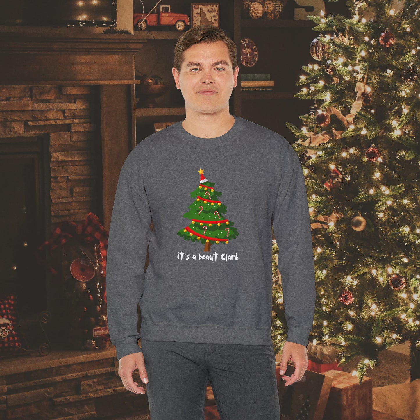 It's a beaut Clark Unisex Heavy Blend™ Crewneck Sweatshirt