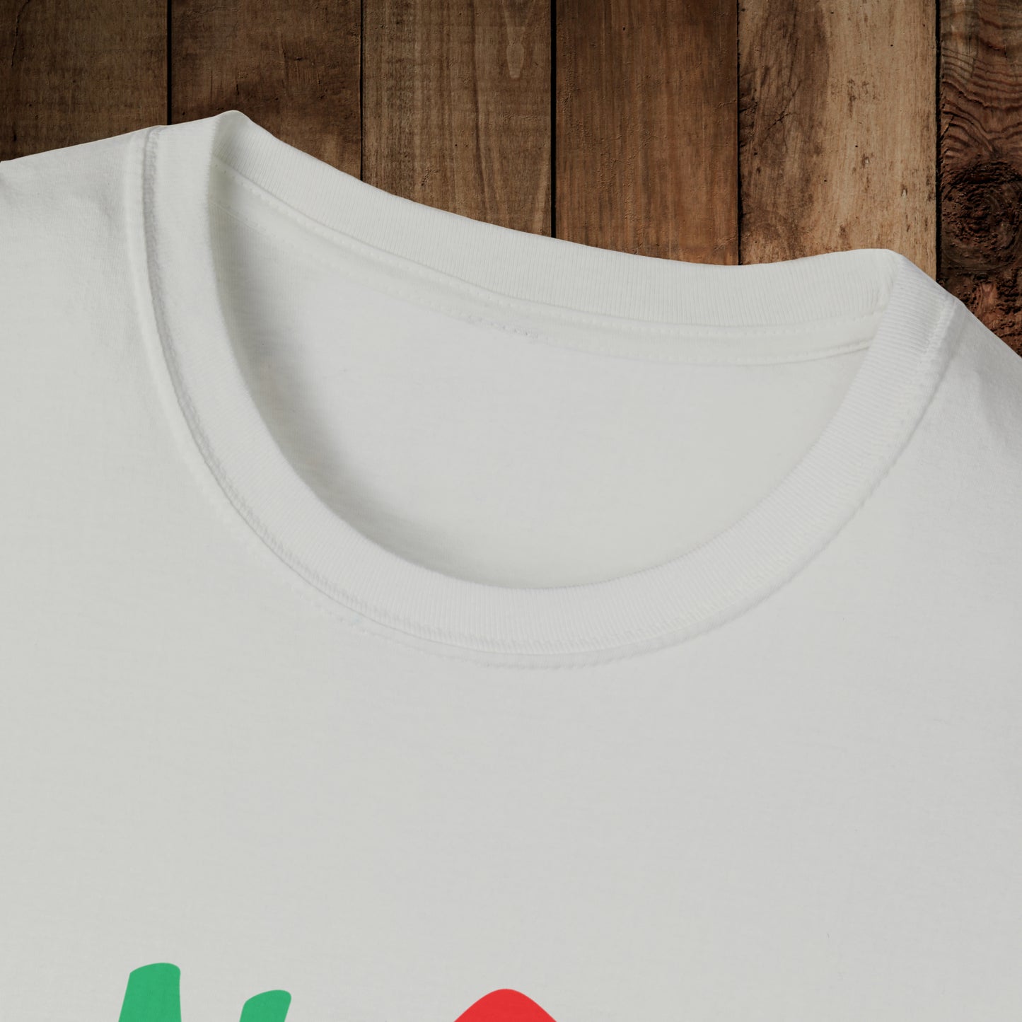 Nice Until Proven Naughty Unisex Softstyle T-Shirt