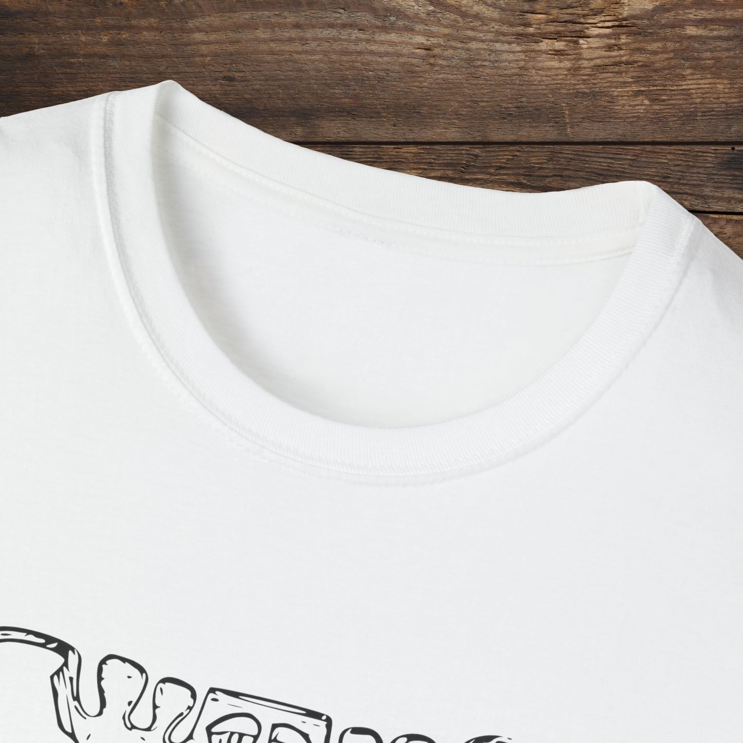 Refill your eggnog? Unisex Softstyle T-Shirt