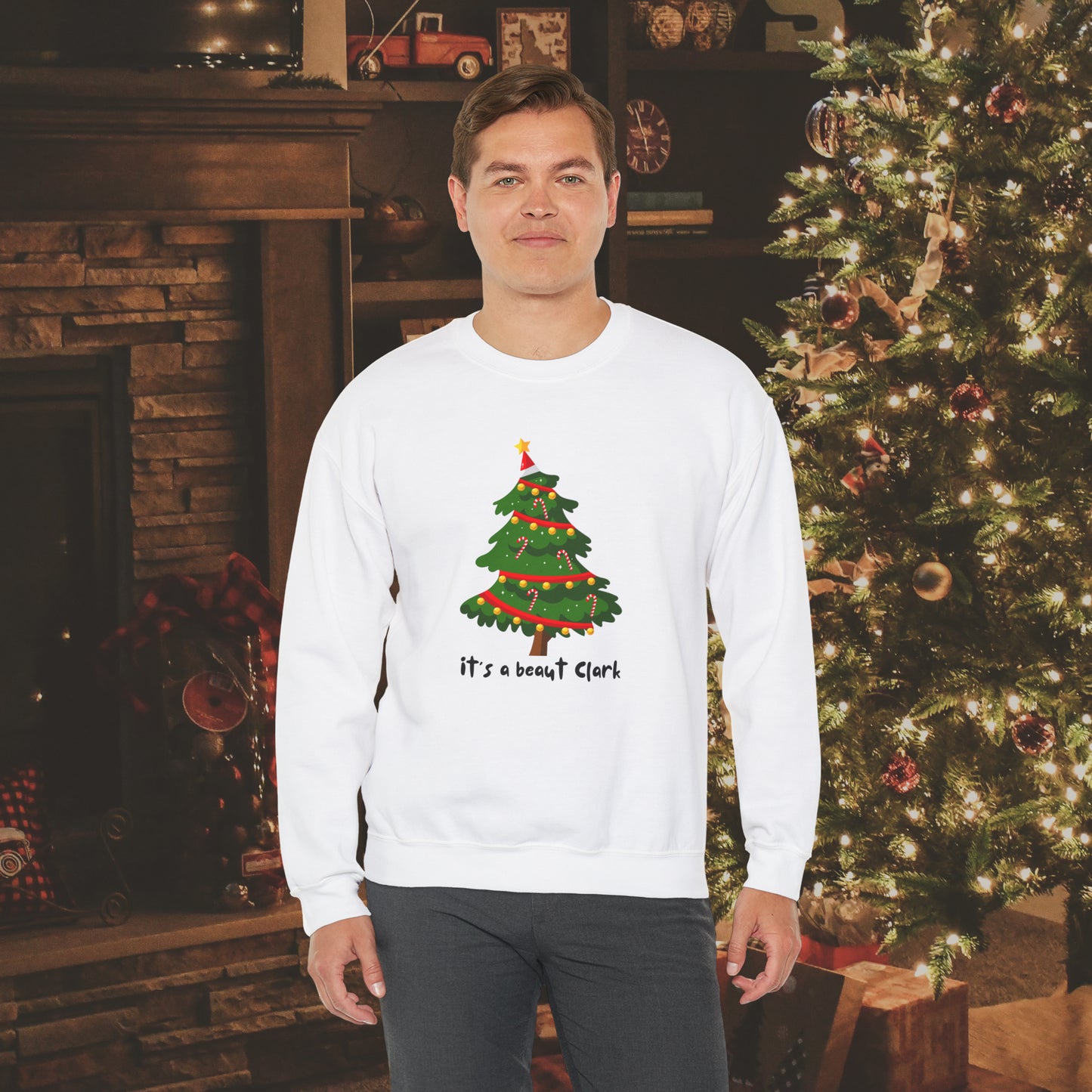 It's a beaut Clark Unisex Heavy Blend™ Crewneck Sweatshirt