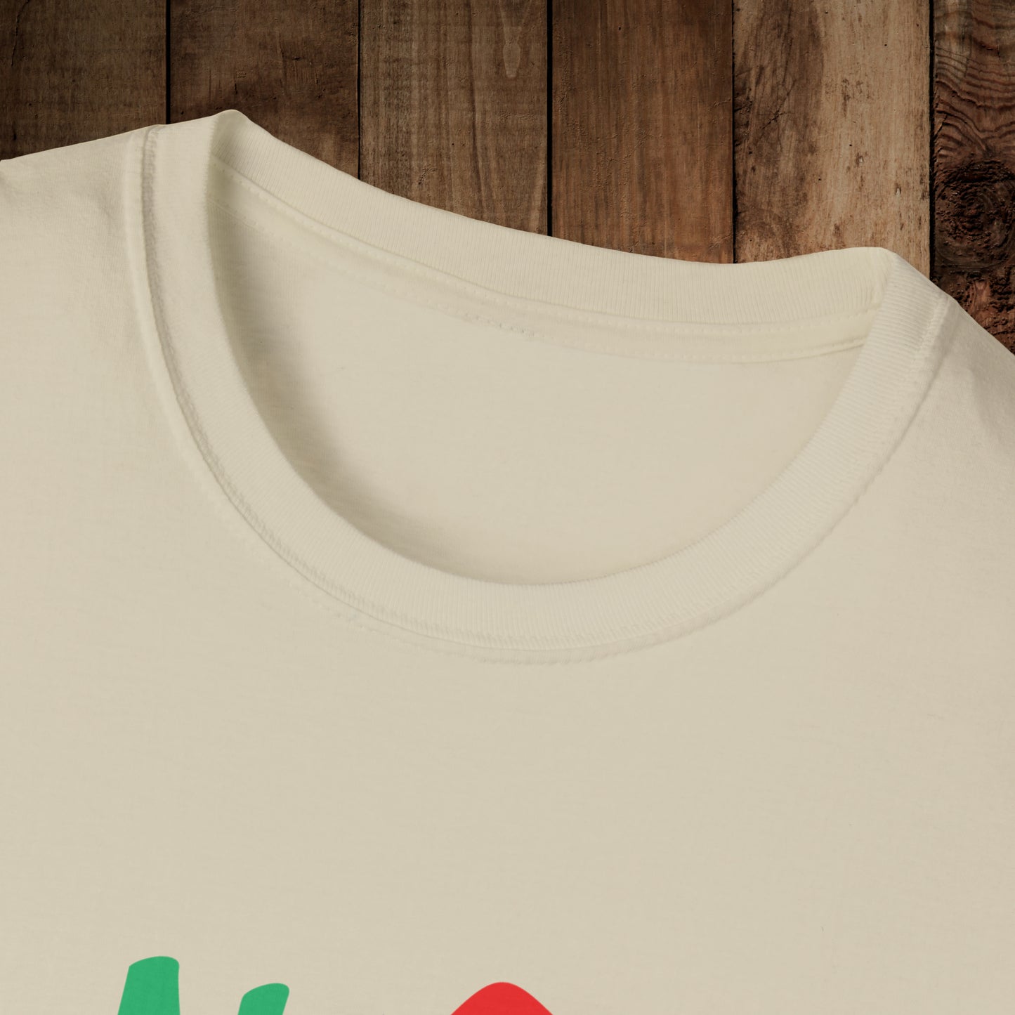 Nice Until Proven Naughty Unisex Softstyle T-Shirt