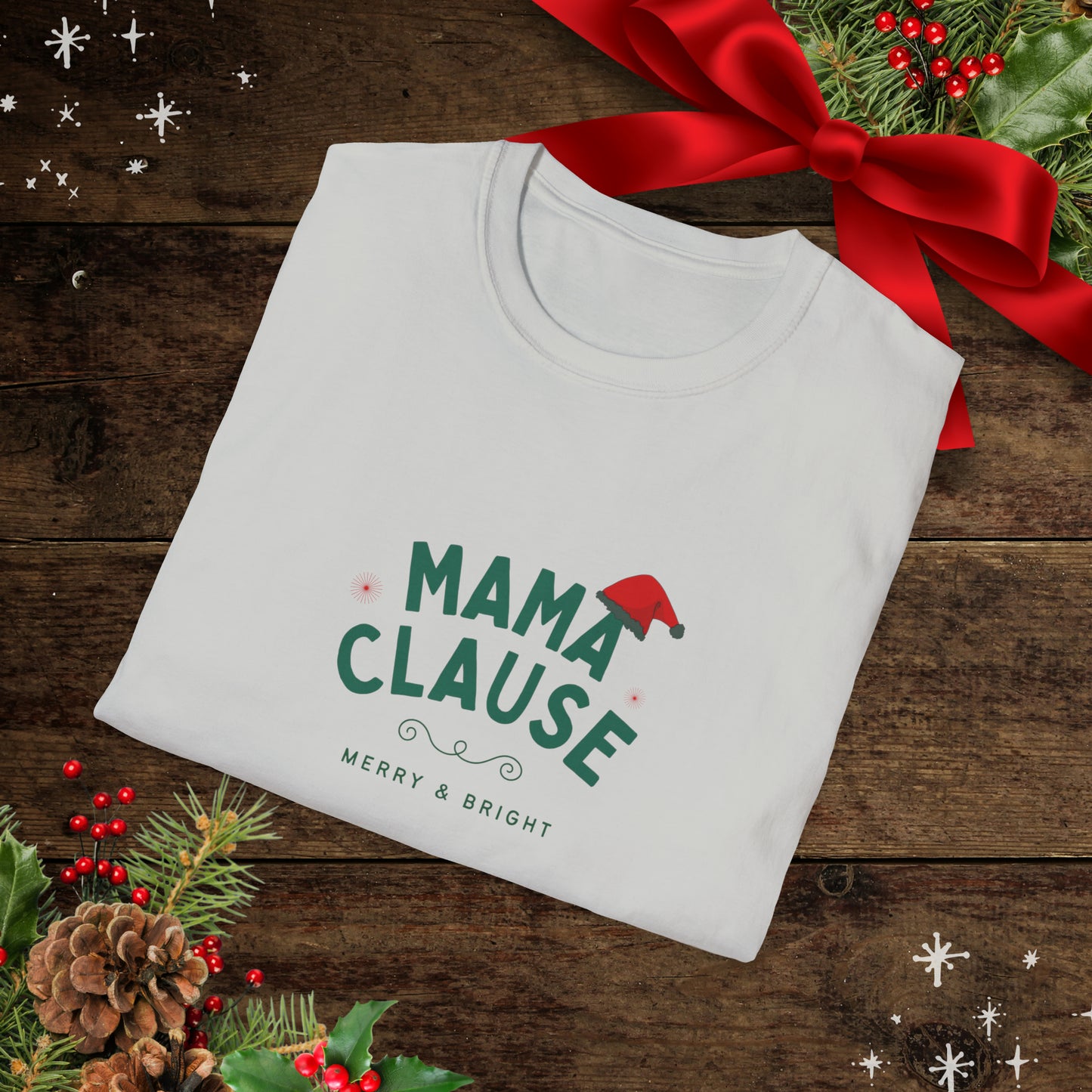 Mama Clause Unisex Softstyle T-Shirt