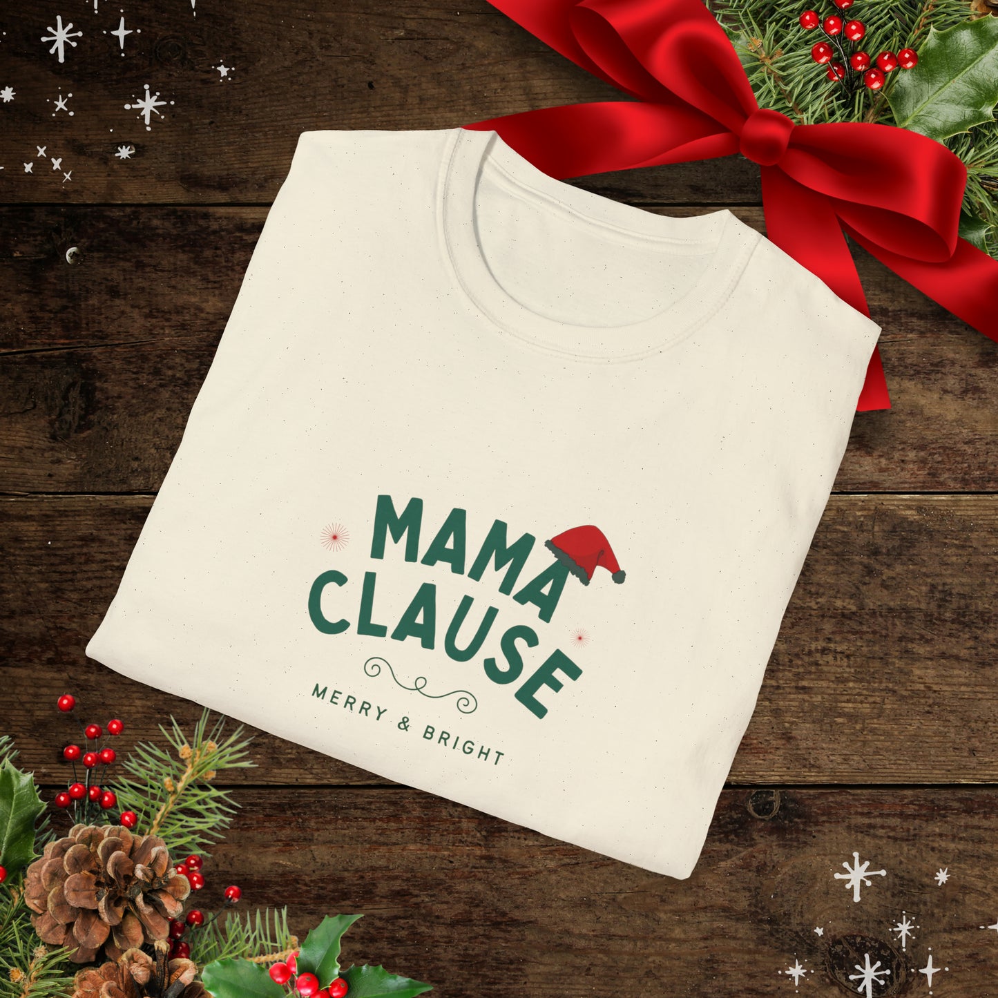 Mama Clause Unisex Softstyle T-Shirt