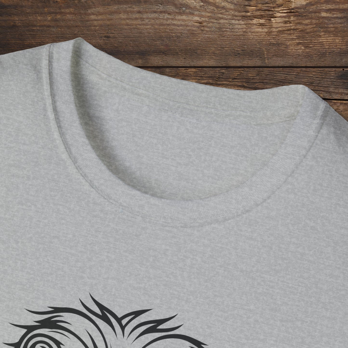 Find Out Lion Head Unisex Softstyle T-Shirt