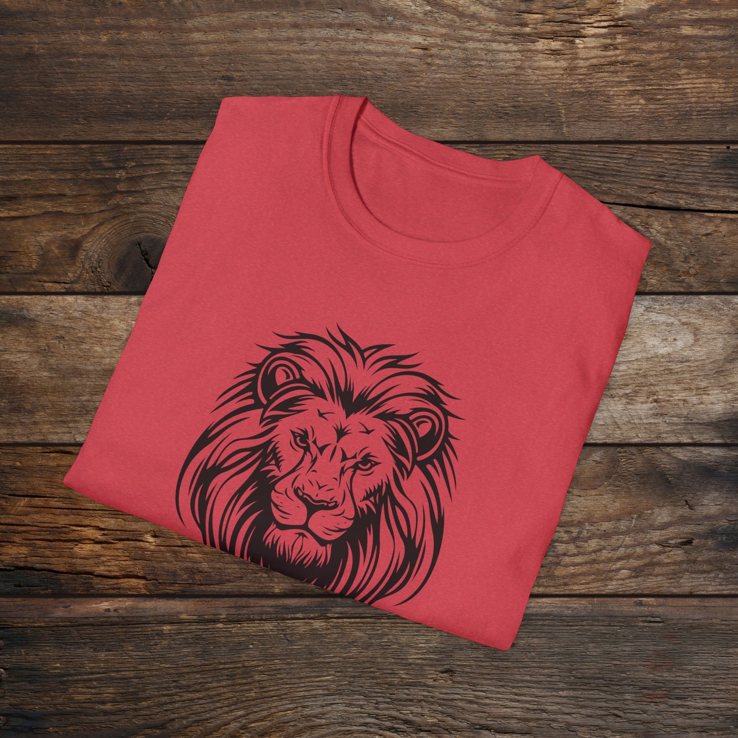 Find Out Lion Head Unisex Softstyle T-Shirt