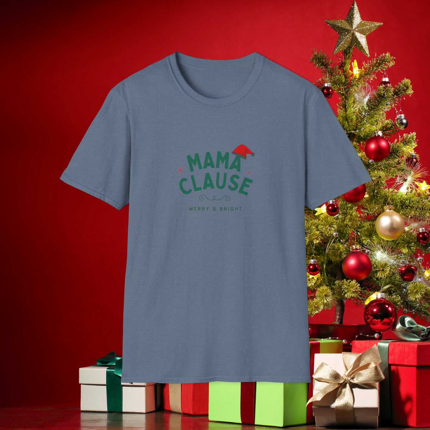 Mama Clause Unisex Softstyle T-Shirt