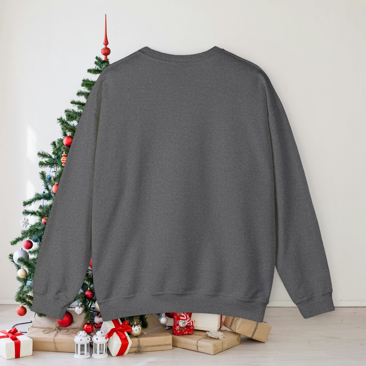 Ho Ho Ho Merry Christmas Unisex Heavy Blend™ Crewneck Sweatshirt