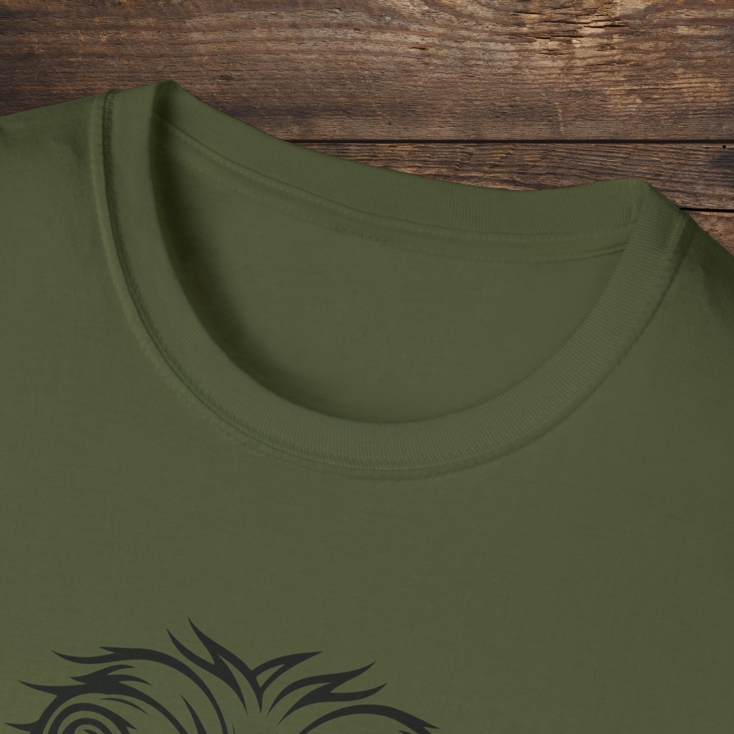 Find Out Lion Head Unisex Softstyle T-Shirt