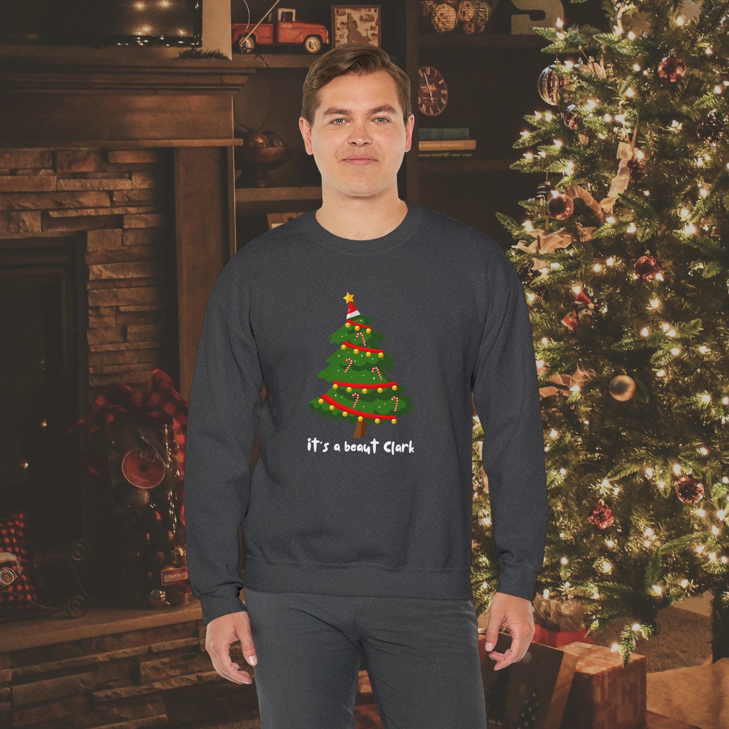 It's a beaut Clark Unisex Heavy Blend™ Crewneck Sweatshirt