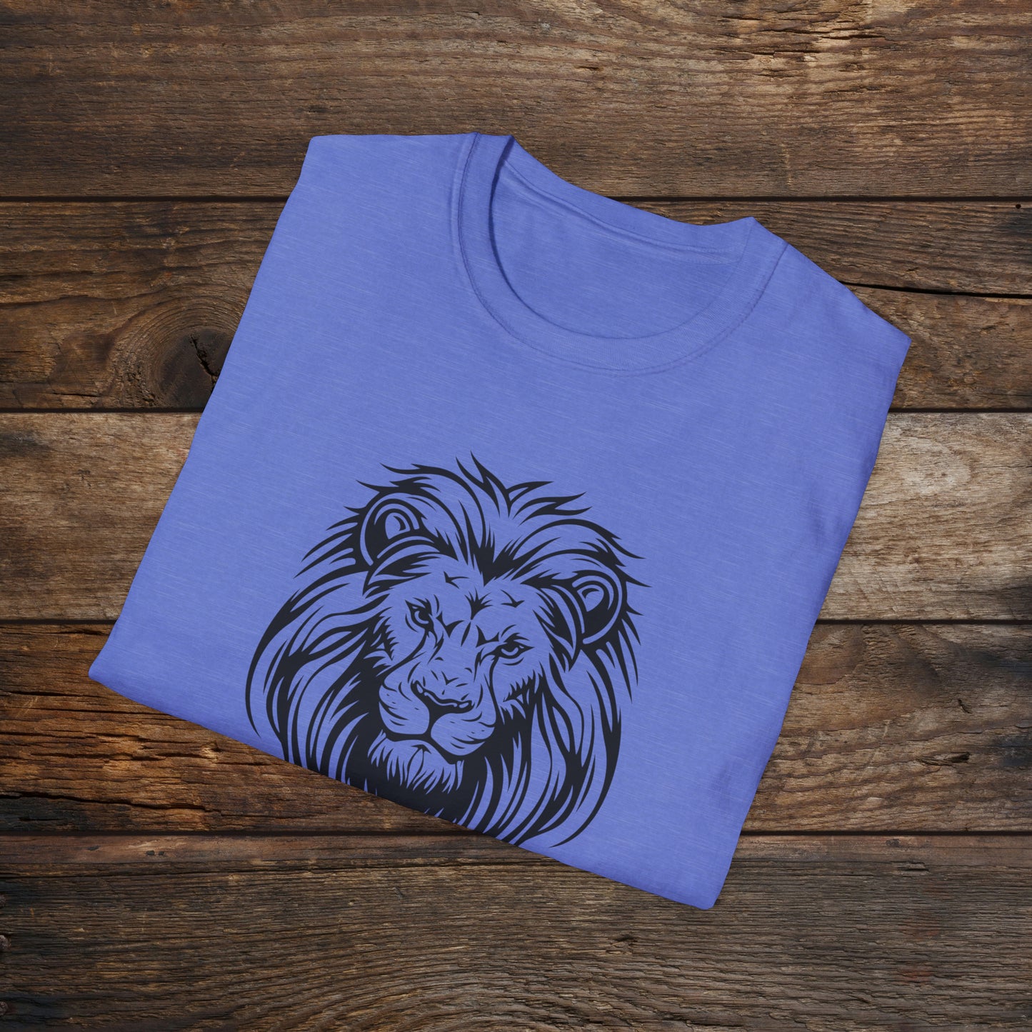 Find Out Lion Head Unisex Softstyle T-Shirt