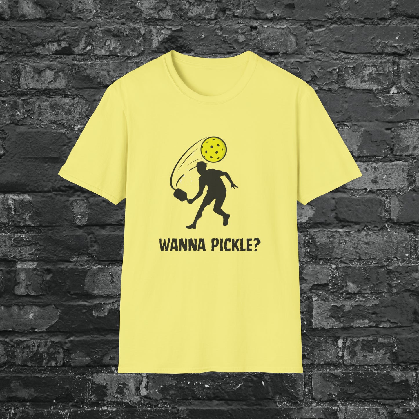 Wanna Pickle? Unisex Softstyle T-Shirt