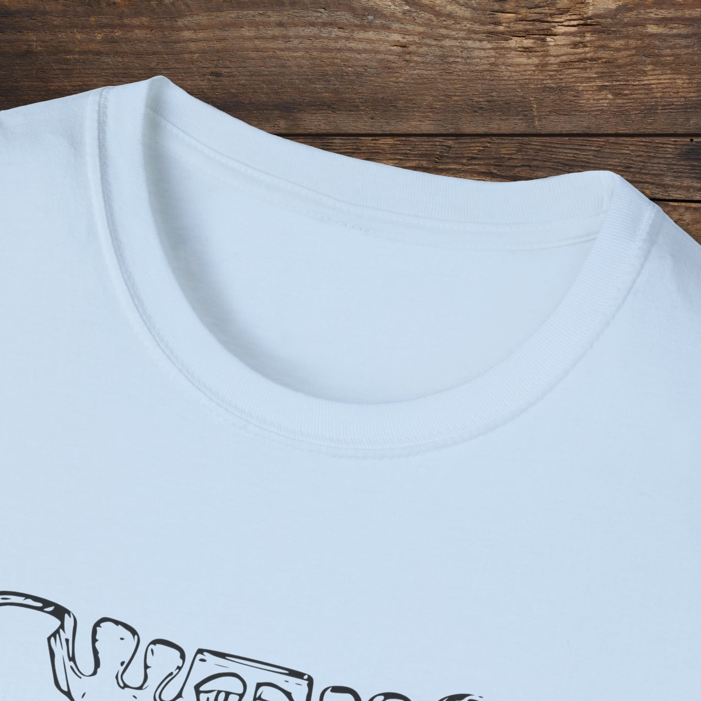 Refill your eggnog? Unisex Softstyle T-Shirt