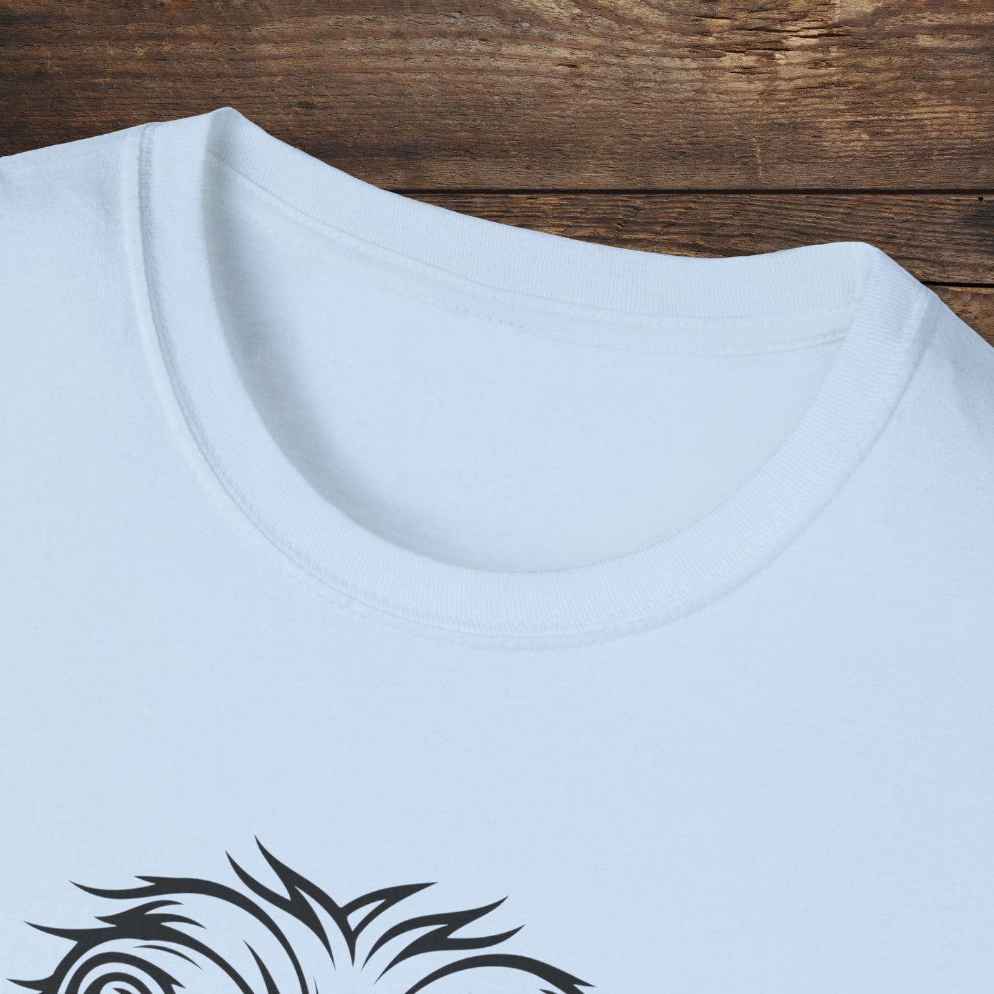 Find Out Lion Head Unisex Softstyle T-Shirt