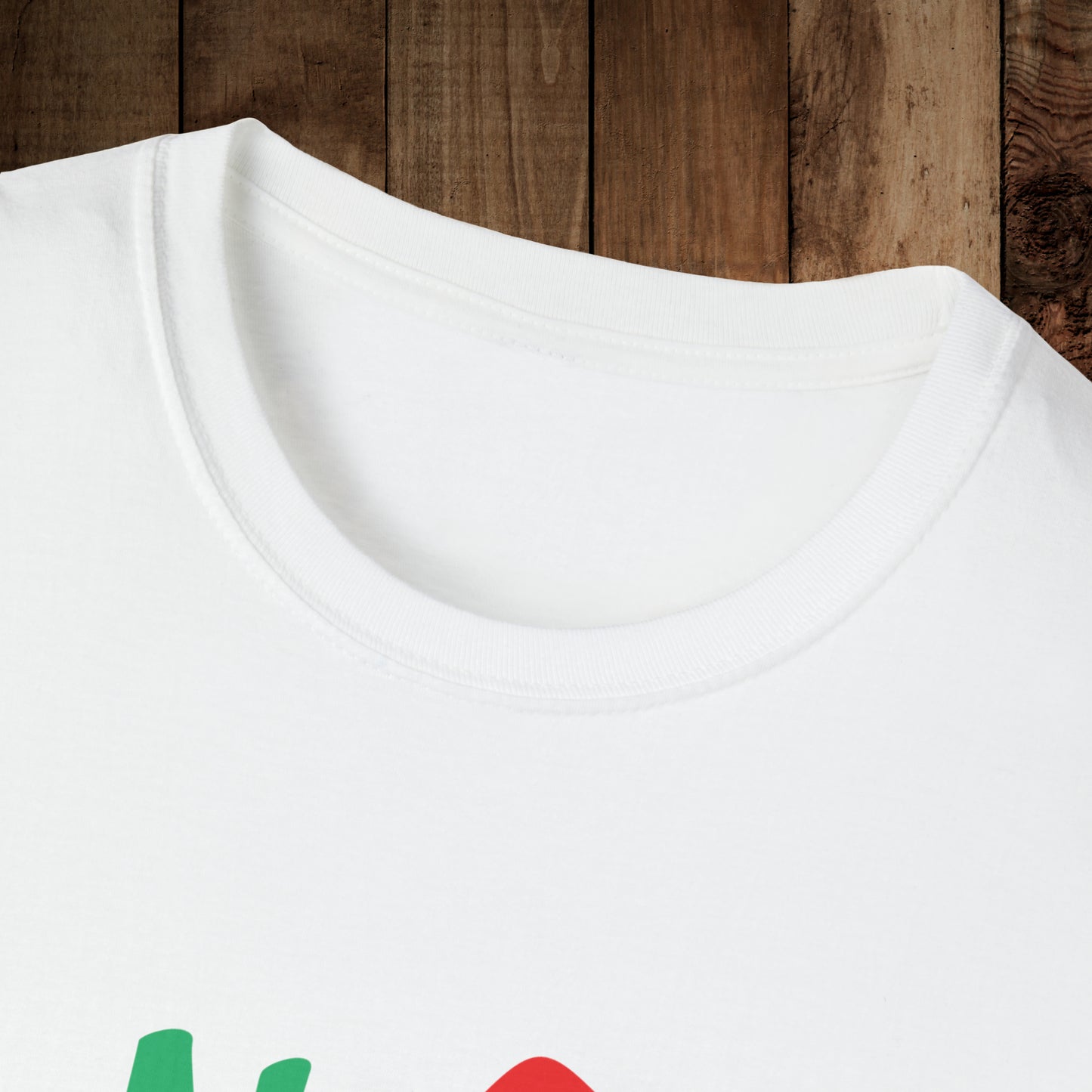 Nice Until Proven Naughty Unisex Softstyle T-Shirt