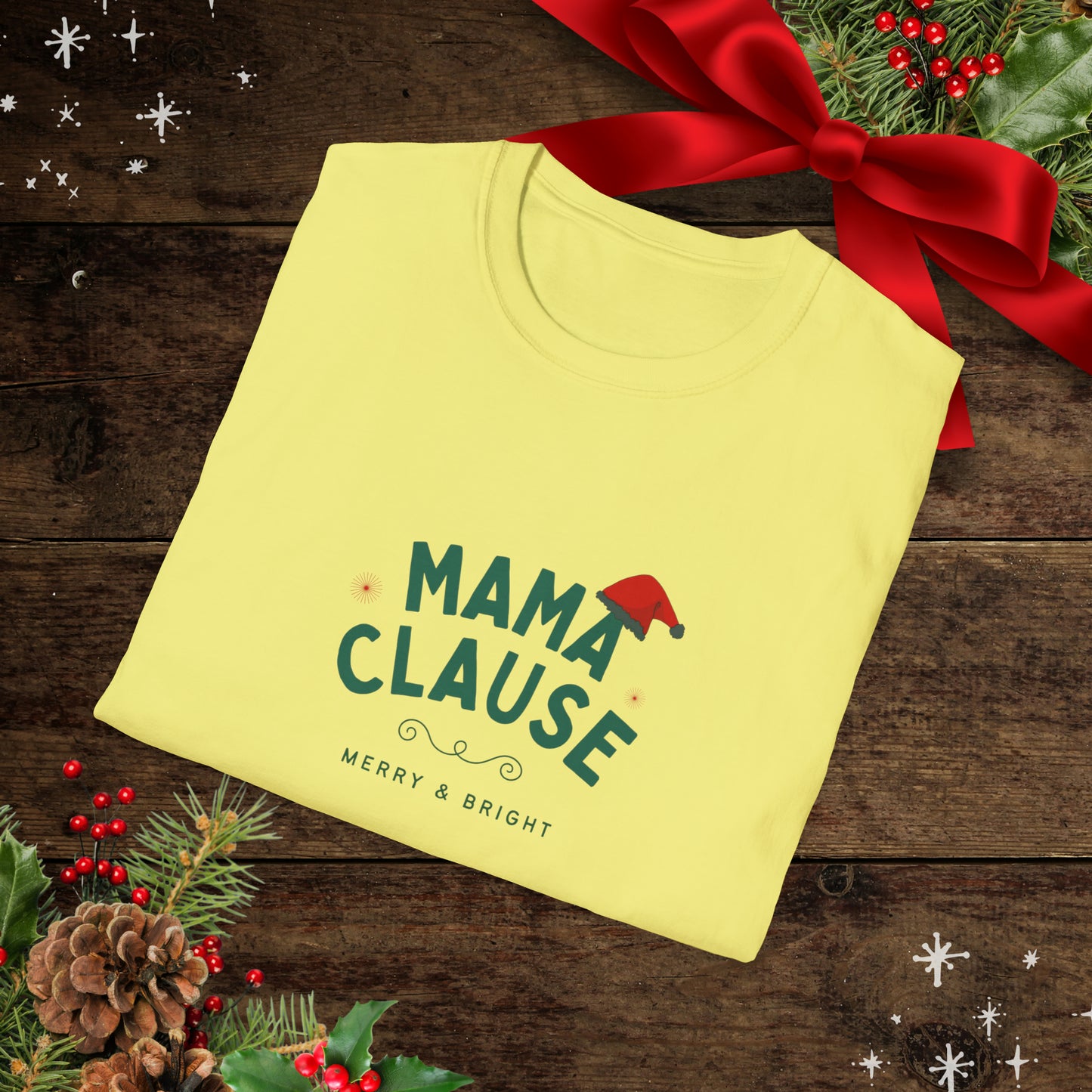 Mama Clause Unisex Softstyle T-Shirt