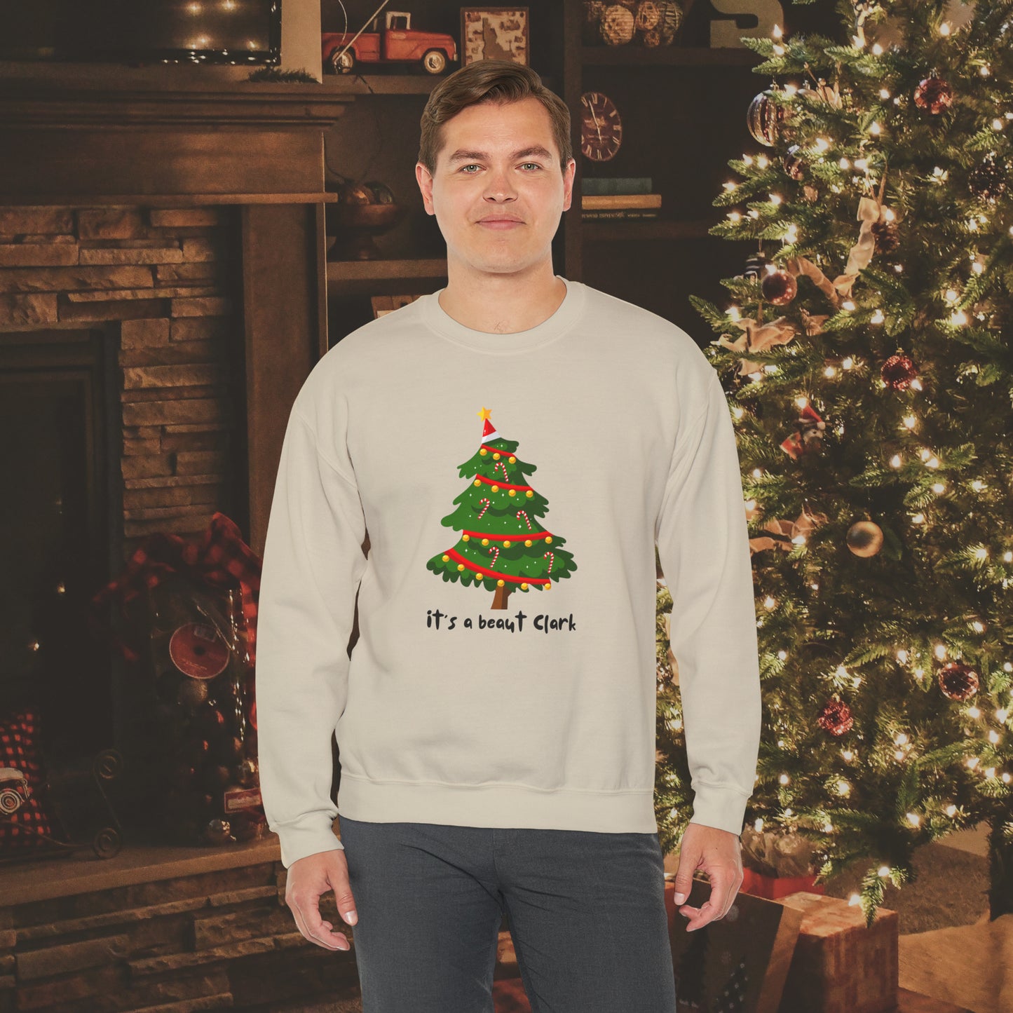 It's a beaut Clark Unisex Heavy Blend™ Crewneck Sweatshirt