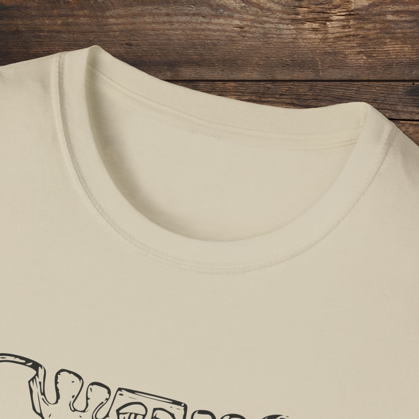 Refill your eggnog? Unisex Softstyle T-Shirt